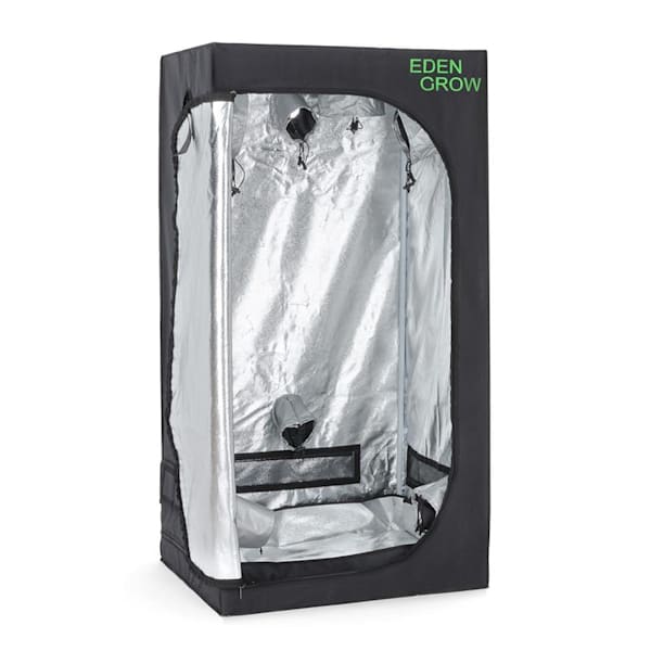 oneConcept Eden Grow S , Grow Boks, Šotor za gojenje doma, Interier, 80x80x160cm - 10029767