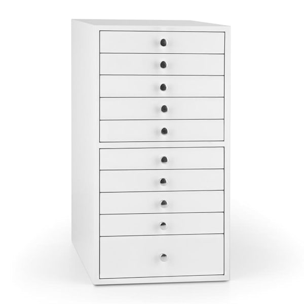 Pompadour Jewelry Box 10 Drawers 21.5 x 40.5 x 29 cm - 10030222