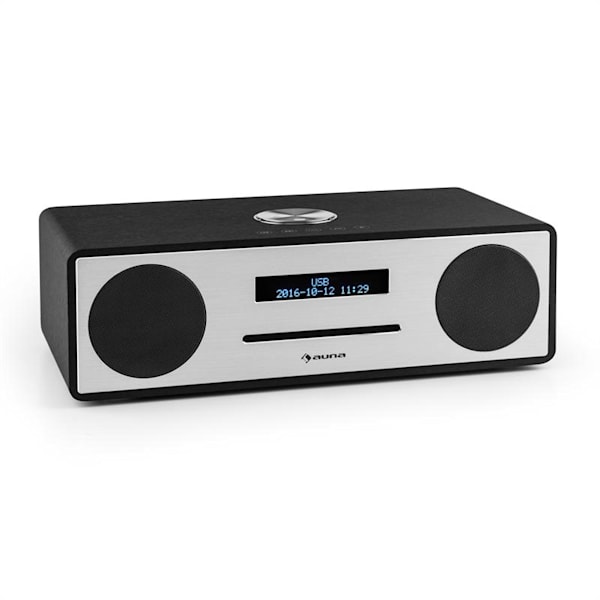 STANDFORD DAB-CD-RADIO DAB+ BLUETOOTH USB MP3 AUX FM, CRNI - 10030800
