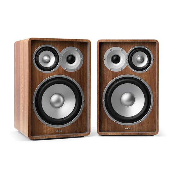 Retrospective 1978 MKII, 3-way zvučnici za policu, orah