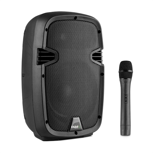 Hybrid8VHF-BT, 300 W, aktív PA hangfal, bluetooth, USB, SD, VKV (VHF) - 10031039