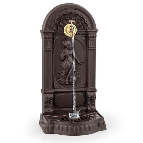 Minerva, álló szökőkút, kerti szökőkút, vízjáték, antik stílus - 52031096