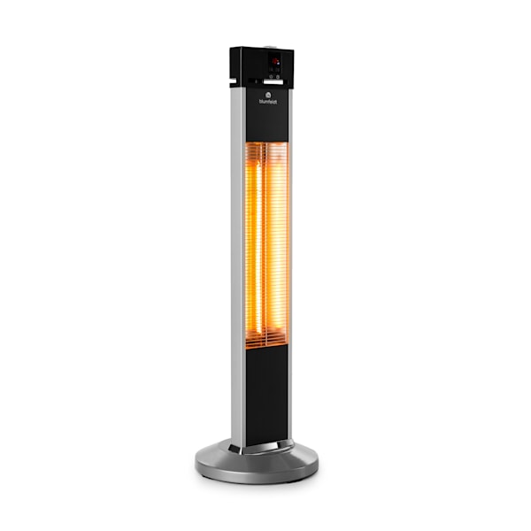 Heat Guru 2000W Riscaldatore Infrarossi da Esterno Argento/Nero - 10031870