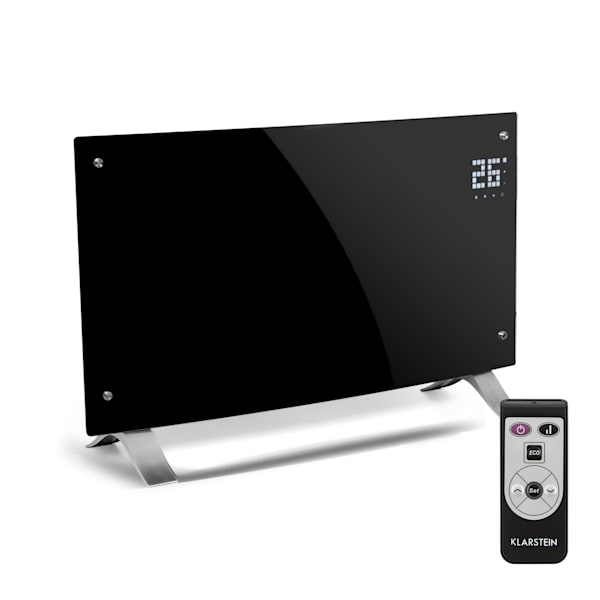 Bornholm Curve 2000W 20m² Konvektor Černý - 10031979