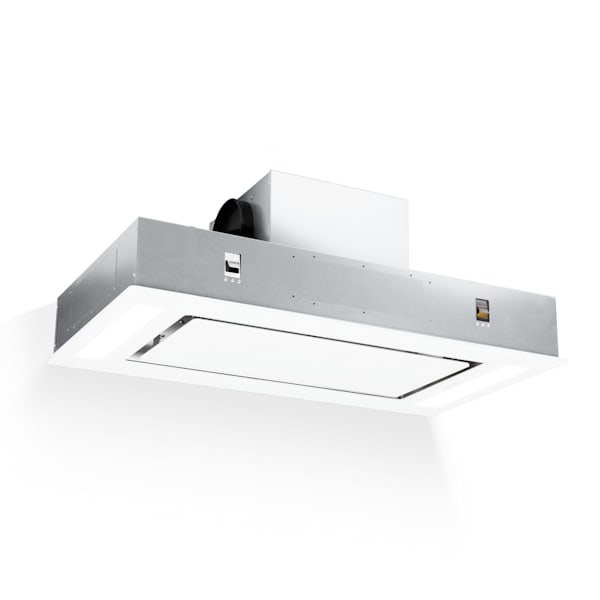 Remy 90cm 630m³/h Plafond Afzuigkap Zwart - 53032864