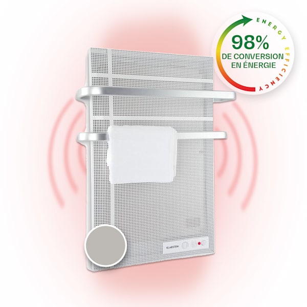 Hotrod 1000W 80x60cm Panneau Rayonnant Infrarouge Argent - 10032994