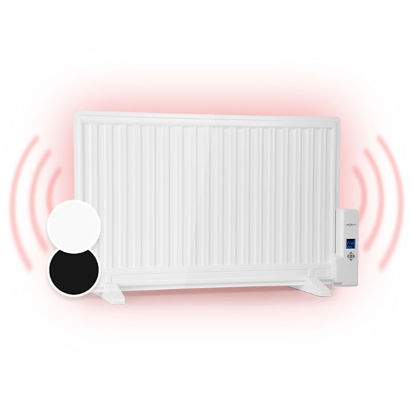 Wallander 800W Öljytäytteinen Sähköpatteri Valkoinen - 10033100