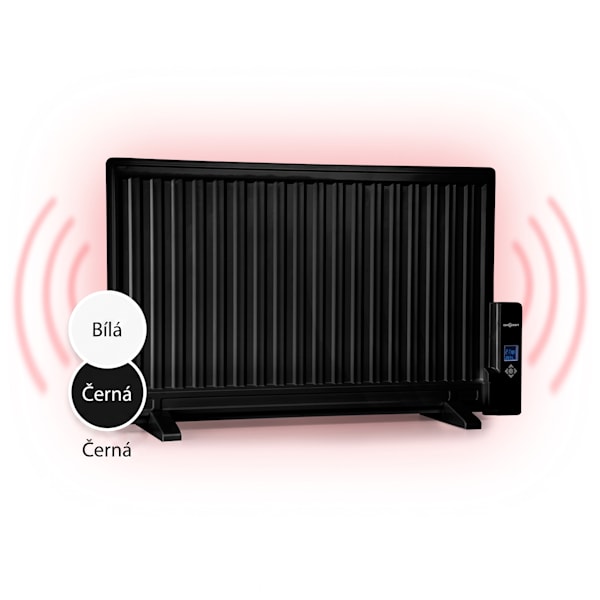 Wallander 800W Radiátor Černá - 10033101