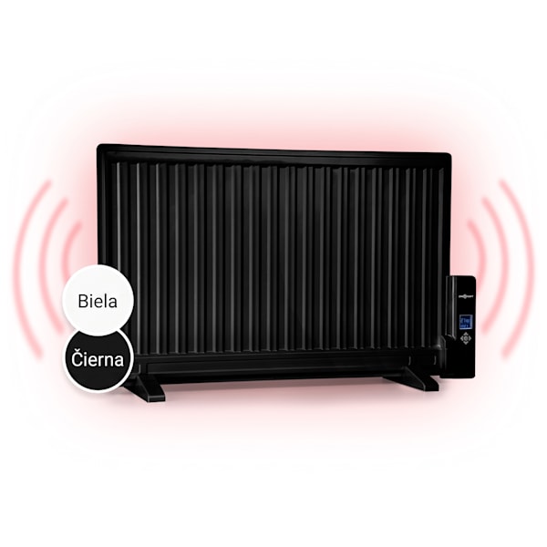 Wallander 800W Radiátor Čierna - 10033101