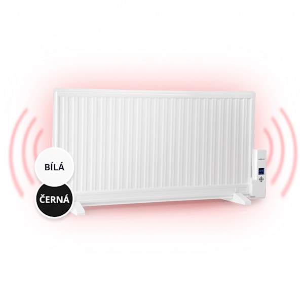 Wallander 1000W Radiátor Bílá - 10033102