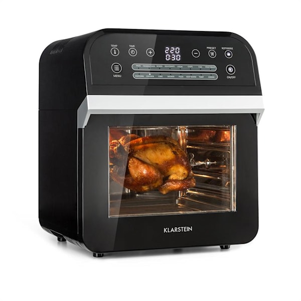 AeroVital Cube 1600W 12L Forno ad Aria Nero - 10033248