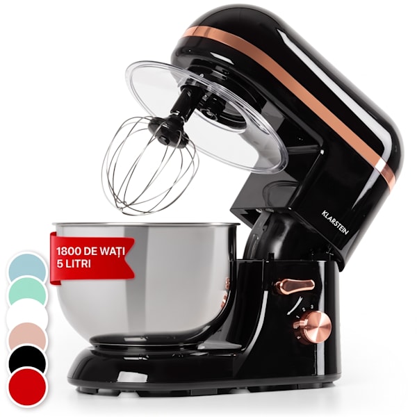 Bella 1800W 5L Mixer de Masă Negru/Aur Roz - 10034363