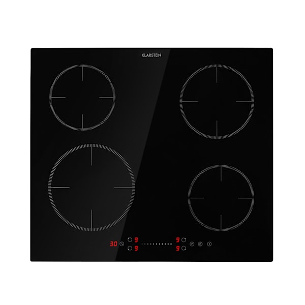 Virtuosa EcoAdapt Induction Hob 4 Zones 7200W Glass Black   - 10034948