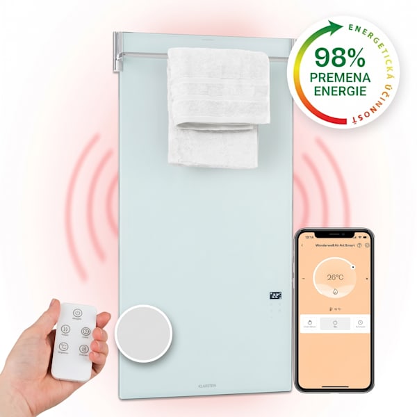 HotSpot Crystal Smart 750W 112x58,5cm Infrapanel Biela - 10035064