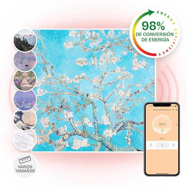 Wonderwall Air Art Smart Panel calefactor infrarrojo - 10035112