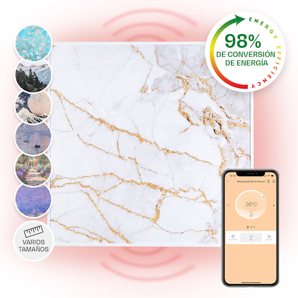 Wonderwall Air Art Smart Panel calefactor infrarrojo - 10035115