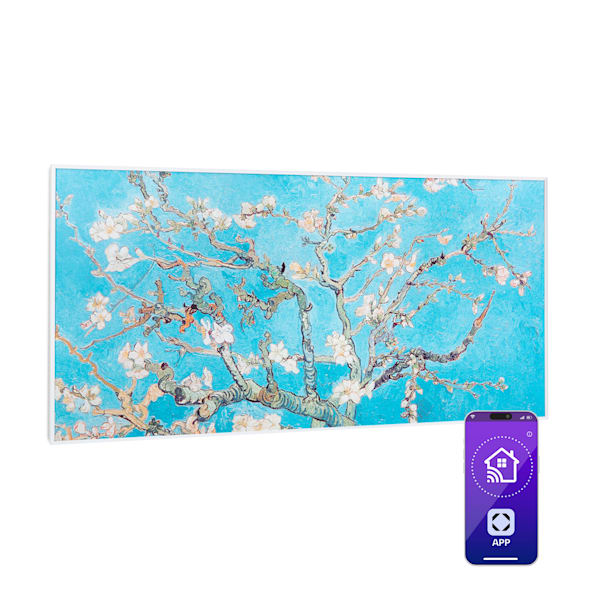 Wonderwall Art Smart 700W 60x120cm Beeldverwarming Bloesems - 10035127