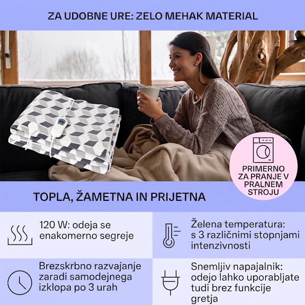 Dr. Watson XXL grelna odeja - 10035500