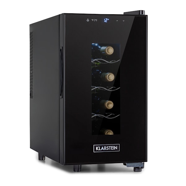 Bellevin 50cm 8 Botellas Vinoteca Negro