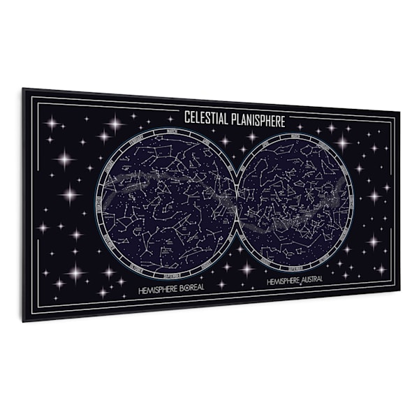 Wonderwall Art Smart 700W 60x120cm Infrapanela s motivom Karta neba - 10037891