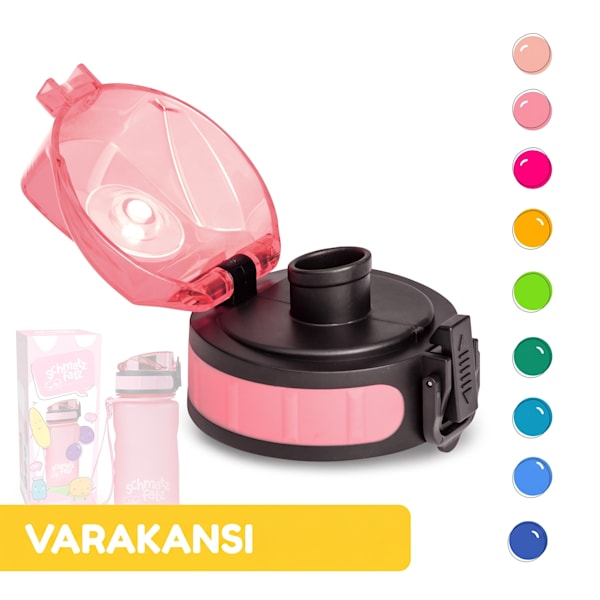 schmatzfatz Wakaba 350/400/500 ml varaosakansi juomapulloon pastellinpunainen - 10037932
