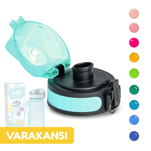 schmatzfatz Wakaba 350/400/500 ml varaosakansi juomapulloon turkoosi - 10037933