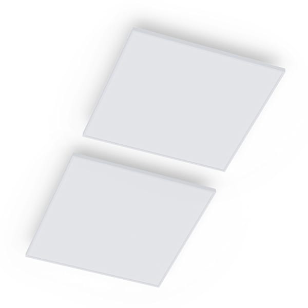 Wondersky 350W 60x60cm Doble Panel Infrarrojo Calefacción Blanco