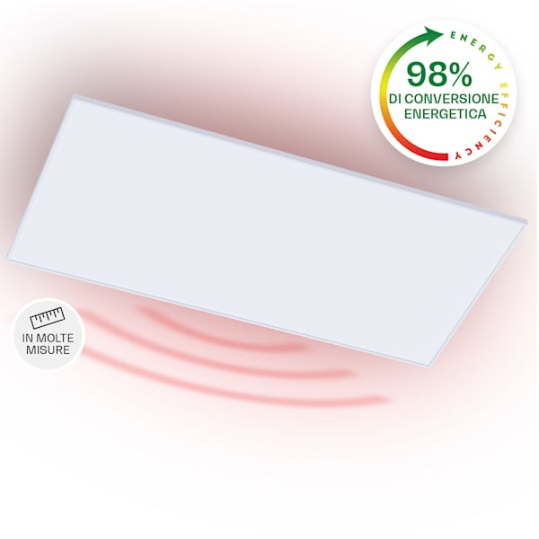 Wondersky 700W 60x120cm Pannello Radiante a Infrarossi Bianco - 10038380