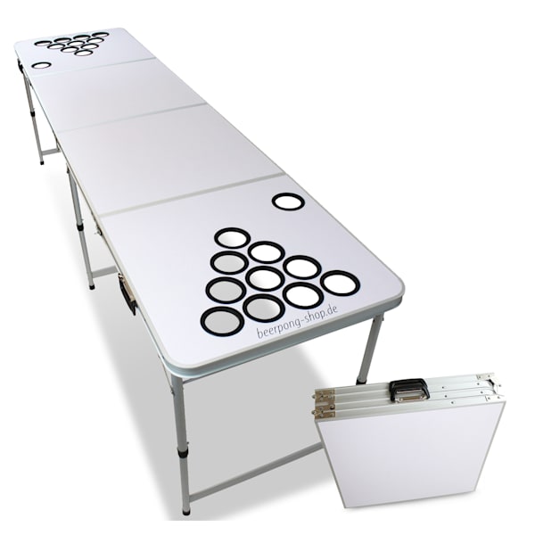 Backspin Beer Pong set de mesa blanco artesano - 52038825