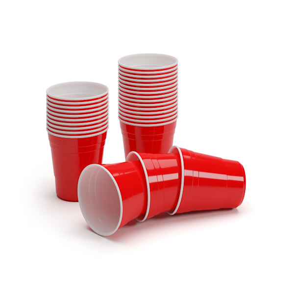 Nadal 10 Oz Rote Party Becher - 52038881