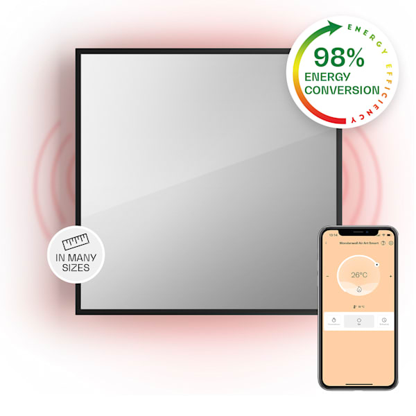 La Palma Smart 500W 60x60cm Infrarood Spiegel - 10039827