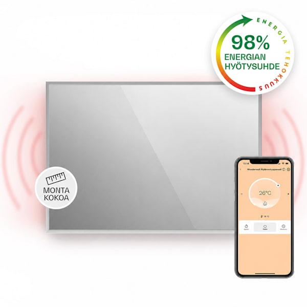 La Palma 750 smart 2 in 1 -lämmitin - 52039833