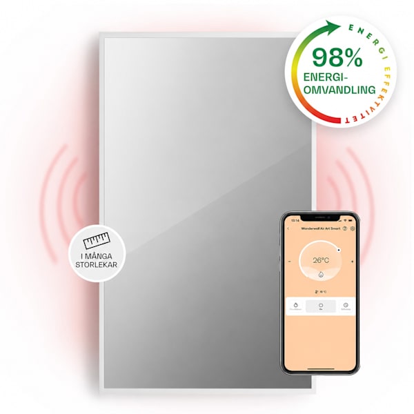 La Palma 1000 smart 2-i-1 infravärmare