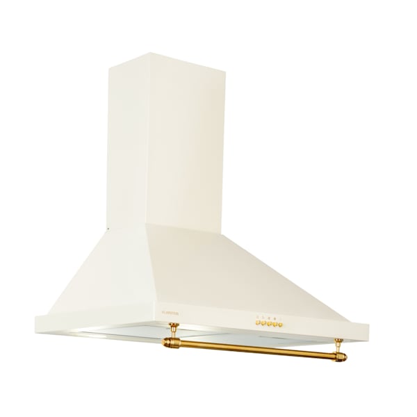 Montblanc 60cm 599m³/h Campana Extractora de Pared Retrò Crema