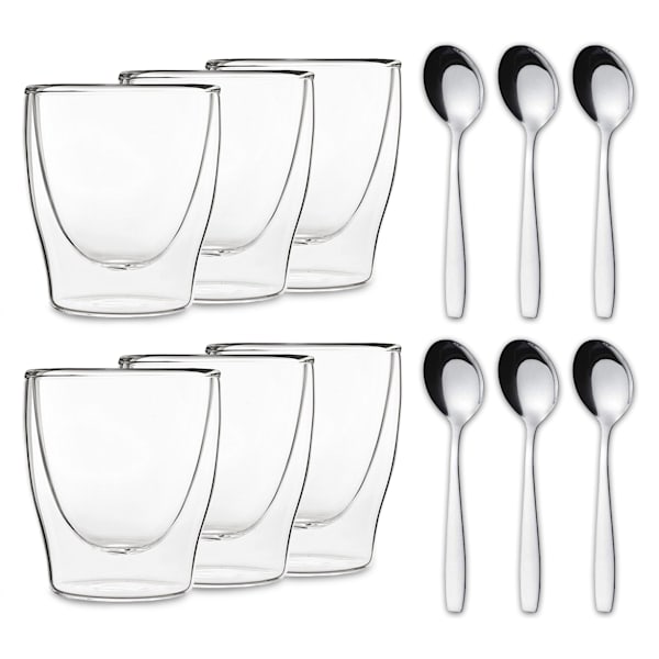 DUOS pahar cu pereți dubli 200 ml inclusiv lingură - 10040393