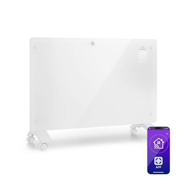 Bansin Crystal Smart 1500W 15m² Convector Eléctrico Blanco
