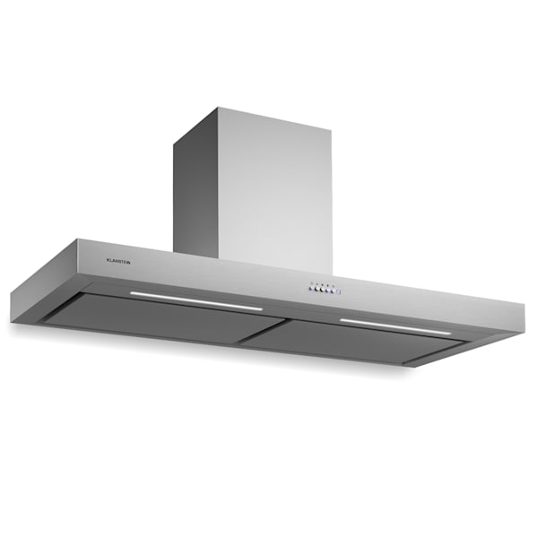 Limelight 120cm 546m³/h Campana Extractora de Pared Plata