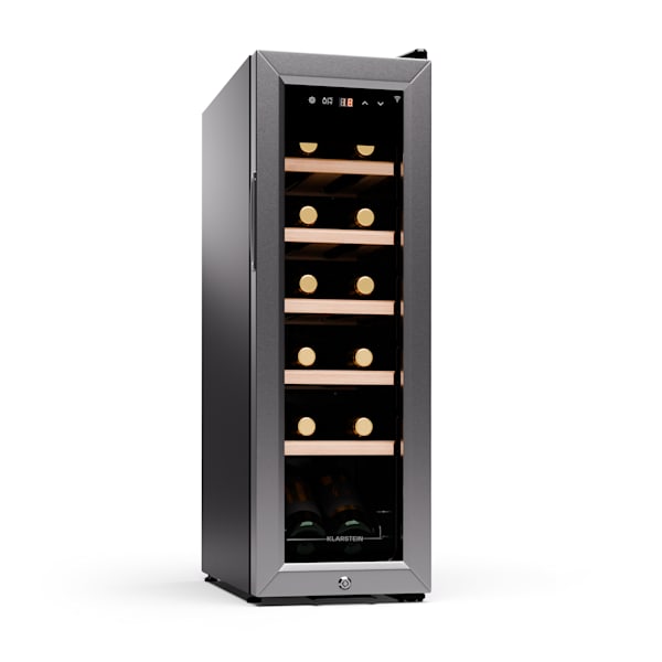 Shiraz Premium Smart 25cm 12 Botellas Vinoteca Plata