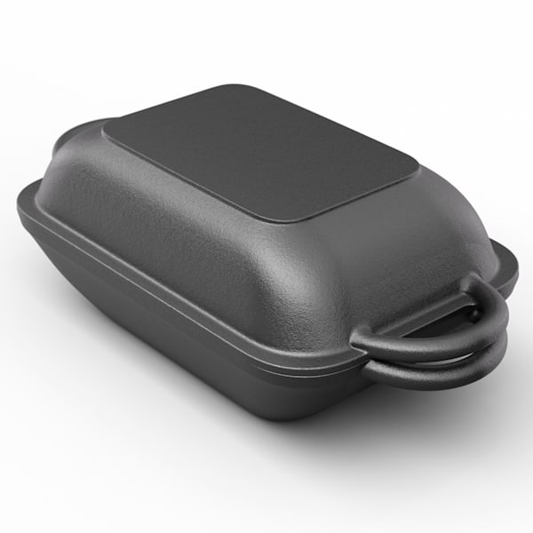 Longhorn, öntöttvas kenyérsütő edény, 4,6 l, beltéri, kültéri, minden tűzhelytípushoz - 52045721