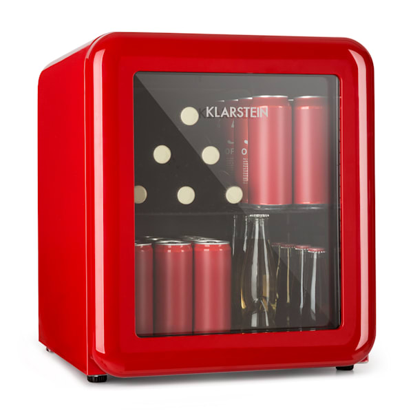PopLife 50cm 48L Nevera de Bebidas Rojo