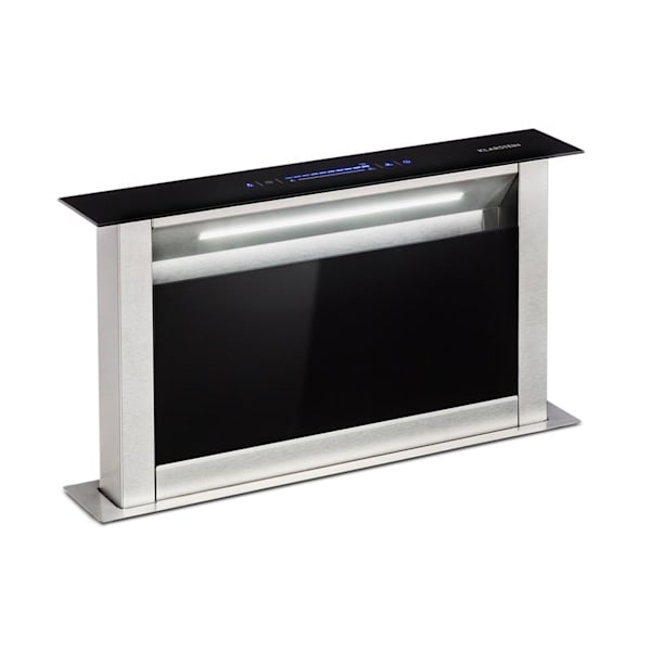 Royal Flush 60cm 576m³/h Downdraft Extractor Black/Silver - 10046282