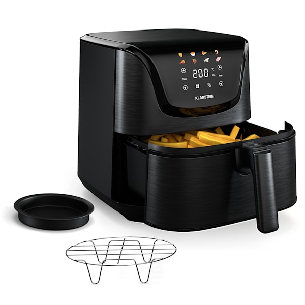 AeroVital 1700W 5L Freidora de aire digital Negro
