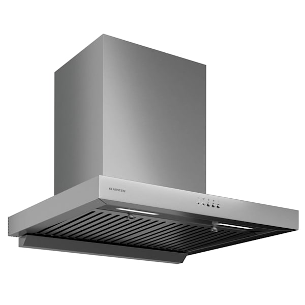 AeroClean 60cm 721m³/h Campana Extractora de Pared Plata