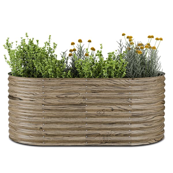 Rondabox 200x100x80 cm Hochbeet Holzoptik - 10046549