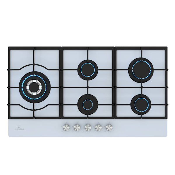 Ignito 90cm Gáz főzőlap 5 égő Fehér - 10046561