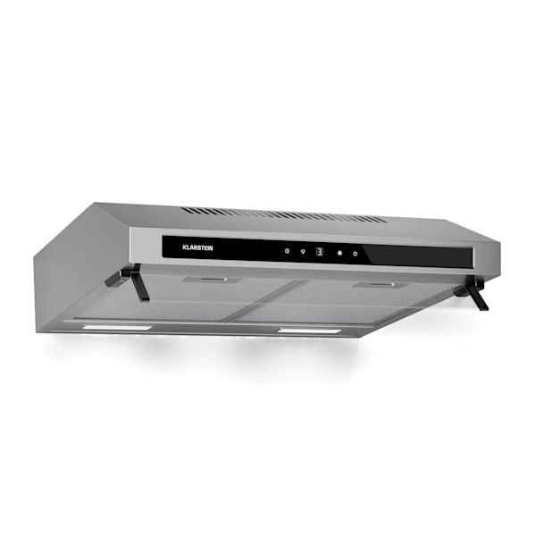 Purista 60cm 343m³/h Campana Extractora Convencional Plata