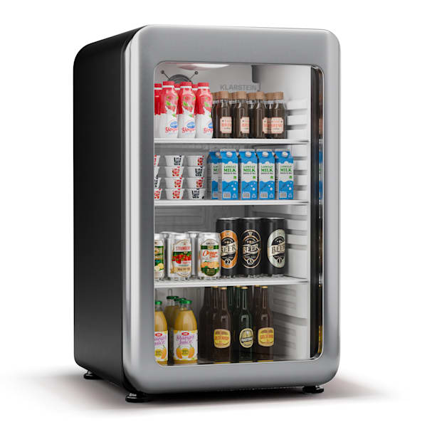 Audrey Evo 72cm 115L Nevera de Bebidas Plata