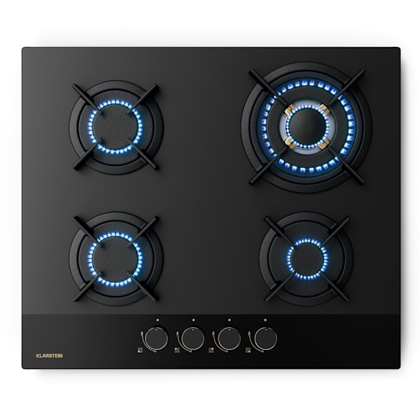 Goldflame Nano 60cm Gáz főzőlap 4 égő Fekete - 10046682