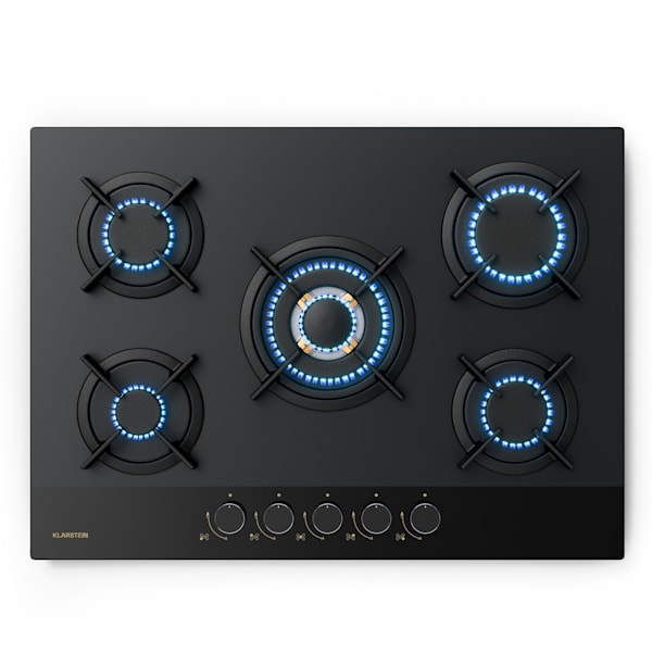 Goldflame Nano 70cm Gáz főzőlap 5 égő Fekete - 10046683