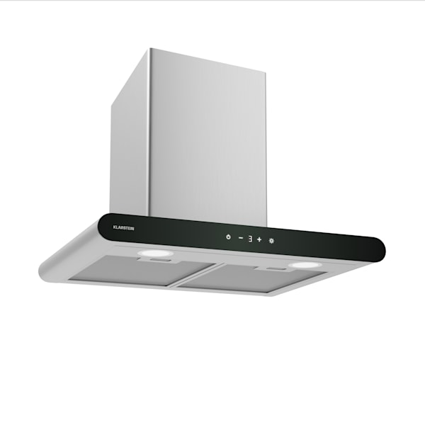 CurveVent 60cm 682m³/h Campana Extractora de Pared Plata